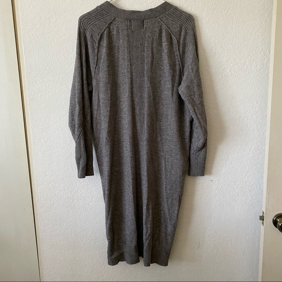 Long Gray Cardigan - Picture 2 of 3
